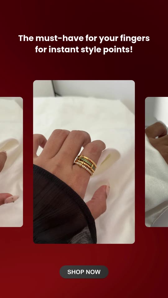 Social media reel, Jewellery