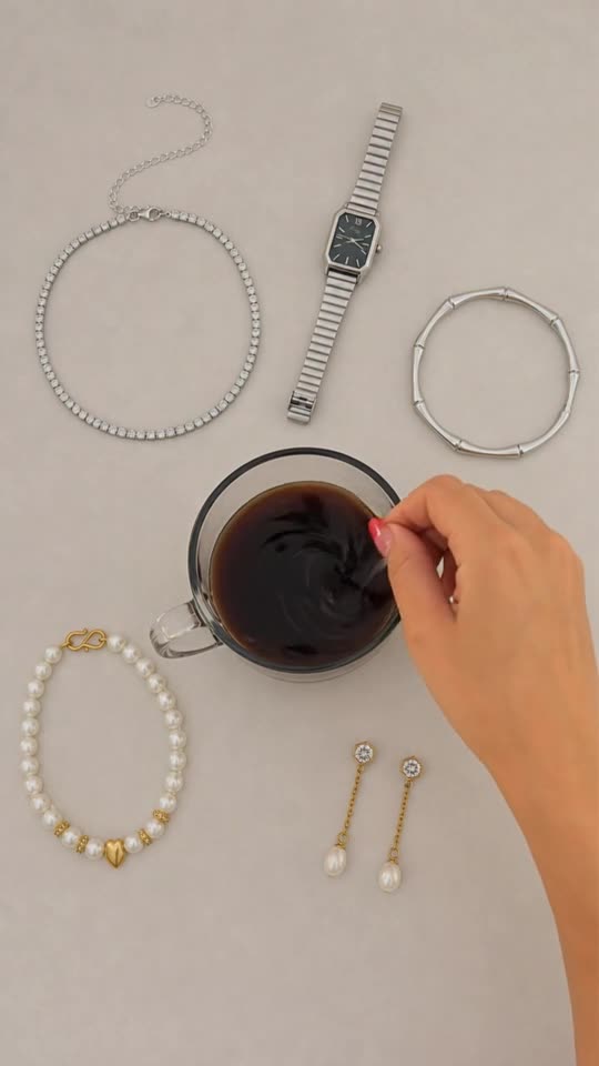 Still from a lifestyle ads video, Jewellery